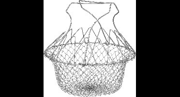 Frituurmand in RVS - 23 cm