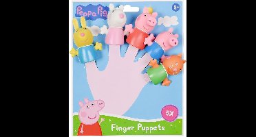 Peppa Pig vingerpoppetjes - 5 personages - Spel