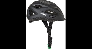 AGU GO Kids Fietshelm Kind - Kinderhelm Zwart - Fietshelm One Size 48-54 CM - Voldoet aan EN1080 Keurmerk