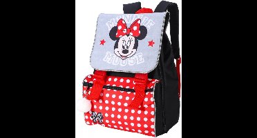 Disney Minnie schooltas, tas met Pompon, 42 cm