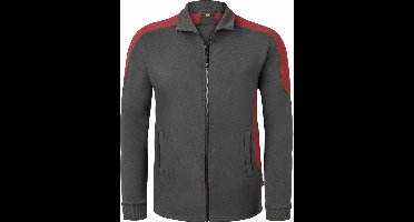 HAVEP Vest Bicolor 10077 - Charcoal/Rood - L