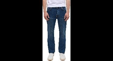 Mustang Heren Jeans Broeken TRAMPER STRAIGHT regular/straight Fit Blauw 31W / 30L Volwassenen