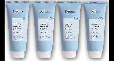 Derma Eco Family - Verzorgingsset - Veganistisch - Hydraterend - Allergievrij
