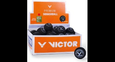 Victor Squashbal rood - Rood - 12 pack