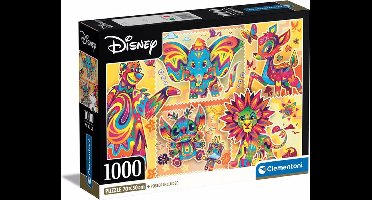 Clementoni - Puzzel - 1000 stukjes - Disney Classic -Briefcase - met poster - vanaf 14 jaar