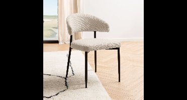 2x Sohome Eetkamerstoel Johnnetta - Beige