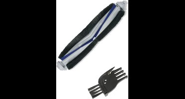 Rowenta Turbo borstel met dierenharen en borstelkop, compatibel met Explorer 40 robotstofzuigers Zwart/Grijs