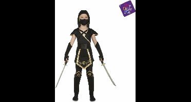 Kostuums voor Kinderen My Other Me Zwart Ninja (5 Onderdelen) - 7-9 Jaar