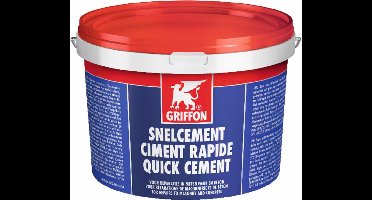 Griffon snelcement - 6 kg emmer - voor beton en metselwerk - sneldrogend
