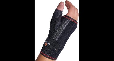 Orliman - Manutec - polsbrace met spalk - maat 1 - links - hoogte 16cm - zwart