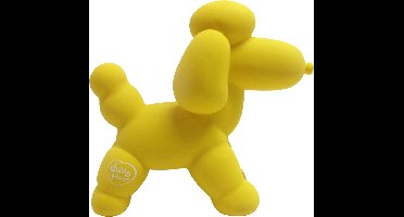 Duvoplus - Speelgoed Voor Dieren - Hond - Latex Balloon Poodle 14x6x12,5cm Geel - 1st