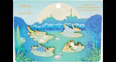 Disney by Loungefly Enamel Pins 4-Set Peter Pan You can fly 3 cm