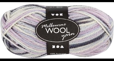CC Melbourne Wolgaren 50gr Multigekleurd Pastel