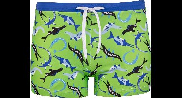 BECO ocean dinos - zwemboxer voor kinderen - groen - maat 110