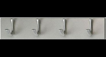 V-Part - Wandkapstok - Wood - zilver - Kapstok