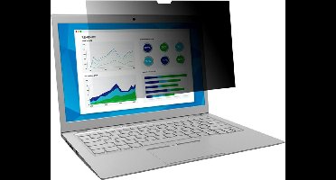 3m Pfnde017 Dell Latitude 2 In 1 Privacyfilter Voor Laptop Transparant