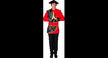 Chinese Top Met Riem Rood - Maat 50/52