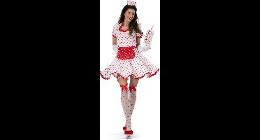 Verpleegstersjurk Zoë met hartjes