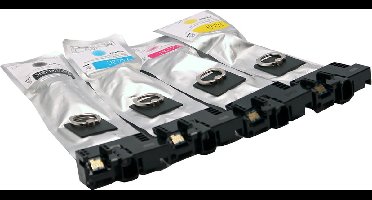 ABC huismerk Set 4x inkt cartridge geschikt voor Epson T11D 5000 paginas geschikt voor Workforce Pro WF-C5890DWF WF-C5390DW