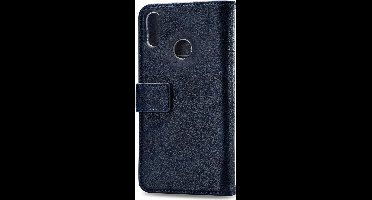 Mobilize Telefoonhoesje geschikt voor Huawei Y7 (2019) Hoesje | Mobilize Elite Gelly Bookcase | Pasjeshouder voor 3 Pasjes | Telefoonhoesje voor Pinpas / OV Kaart / Rijbewijs - Blauw