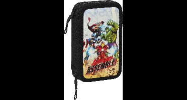 Marvel Avengers Gevuld Etui, Assemble! - 28 st. - 19,5 x 12,5 x 4 cm - Polyester