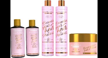 Brazilicious Biotox Honey & Jasmineflower KIT Shampoo & conditioner & mask