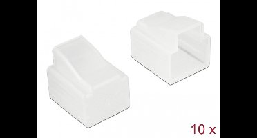 Delock Dust Cover for RJ11 plug 10 pieces transparent