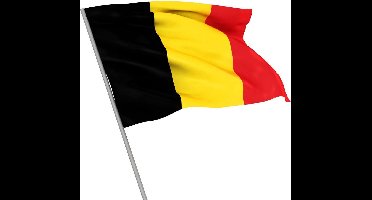 Folat Landsvlag België 150 X 100 Polyester Zwart/geel/rood