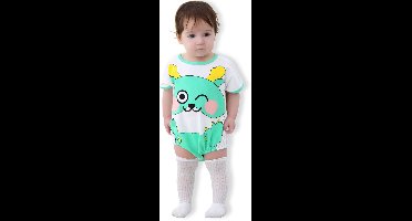 BoefieBoef Schattige Baby Dieren Romper Draak Boxpakje - Zacht Katoenen Babykleding 12-24 Maanden - Jumpsuit Kinderen - Pyjama - Speelpak - Outfit - Babybody - Comfortabel Babypakje Drukknoopsluiting - Jongen & Meisje - Perfect Kraamcadeau - 2 jaar