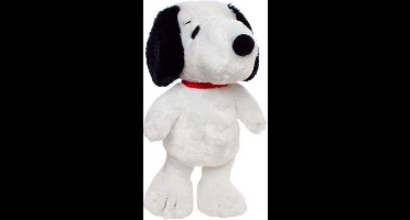 Snoopy Peanuts Hond Pluche Knuffel 32 cm - Speelgoed knuffels voor kinderen jongens meisjes - Wit Hondje, White Dog Plush Toy - Snoopy Peanuts Lucie Belle