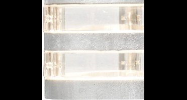 Konstsmide Wandlamp Modena Single 35w 230v 16 Cm Staal Zilver