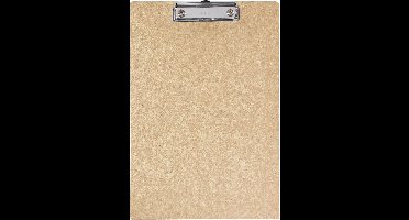 Klembord maulbalance a4 staand 3mm karton houtnerf | 12 stuks