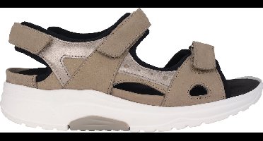 Waldläufer H-Yvonne - dames sandaal - Taupe - maat 37.5 (EU) 4.5 (UK)