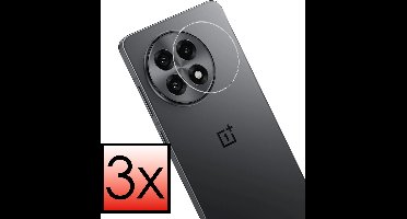 Camera Lens Protector - 3 Stuks - Geschikt voor OnePlus 13R - Camera Screenprotector - Beschermglas - Gehard Glas - Tempered Glass - Screen Protector