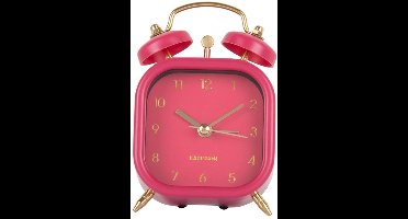 Alarm Clock Metallic Glam Square