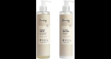 Derma Eco Shampoo - Conditioner - 250 ML - Parfumvrij - Vegan - Hydraterend - Glanzend haar