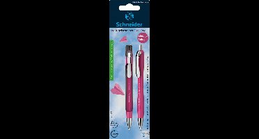 Schneider balpen - Slider Rave - penpunt XB - powder pink - op blisterkaart - S-73269