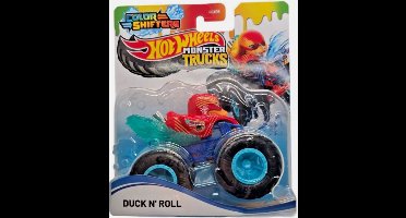 Hot Wheels Monster Jam truck Duck n' Roll - monstertruck 9 cm schaal 1:64