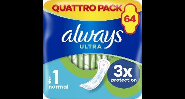 Always Maandverband Ultra Normal 64 stuks