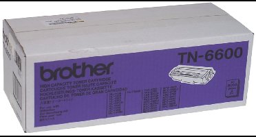 Brother TN-6600 Tonercartridge - Zwart
