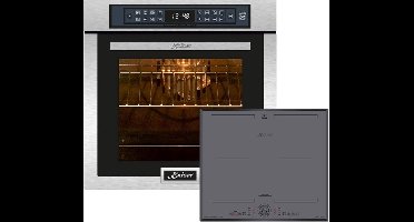 Kaiser Elektrisch fornuis inbouwoven EH 6306 R 60 cm+KCT 6730 FIG inductiekookplaat 60 cm