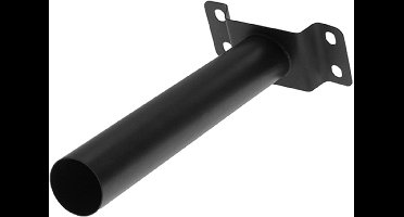 Muurbeugel voor Straatlamp – Ø48 mm – Zwart – Stevig & Weerbestendig