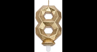 Cijferkaars Geo Goud #8