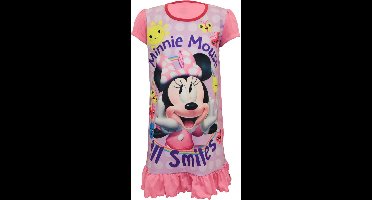 Disney - Minnie Mouse - Nachtjapon - Roze - Pyjama - Nachthemd - Maat 98/104