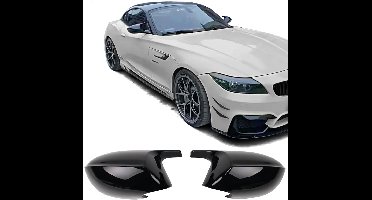 Spiegelkappen Voor Bmw Z4 E89 2009 t/m 2016 M Look Glans Zwart