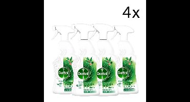 Dettol Allesreiniger Spray Eucalyptus 500 ml - Voordeelverpakking - 4 stuks