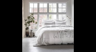 Dekbedovertrek McGregor - Skyline Wit 140x220 1persoons