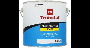 Trimetal Magnatex Mat Sf - 2,5 l - 13 m²/l - Wit - Afwerkingslaag
