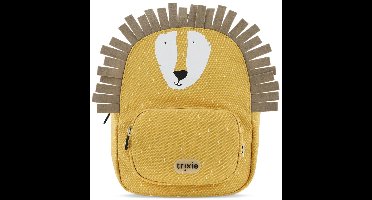 Trixie Rugzak - Mr. Lion - Schooltas Waterafstotend - Boekentas voor Kind - Voor Jongens en Meisjes - Geschikt als Gymtas - Geel - Leeuw