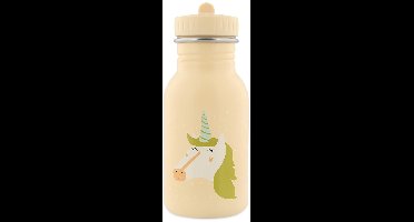 Trixie Drinkfles - Mrs. Unicorn - RVS Waterfles voor kinderen - 350ml - Lekvrije Fles - Roze